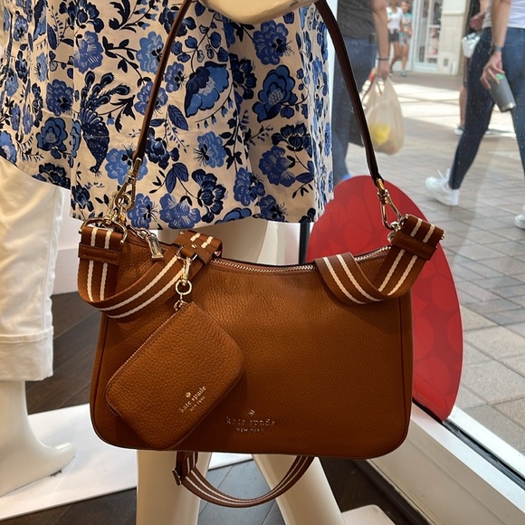 Kate Spade Rosie Shoulder Bag With Tech Attachment AirPod 
Warm Gingerbread 
NWT - Picture 14 of 16